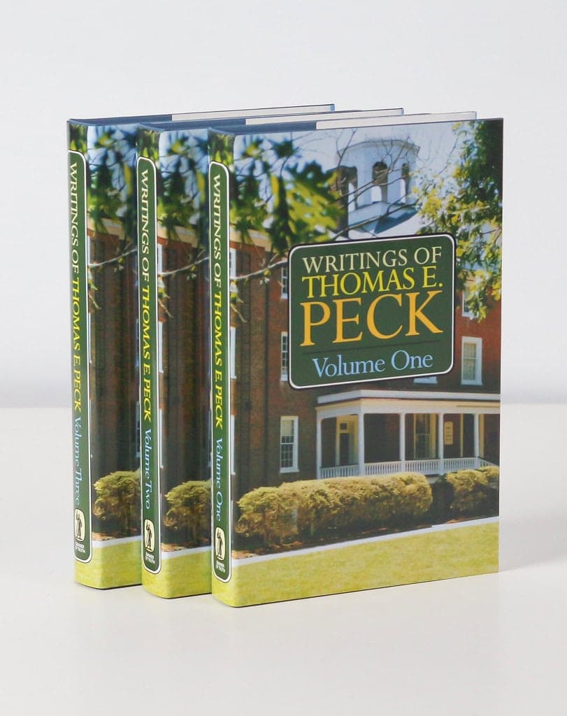 Cover of The Writings of Thomas Peck