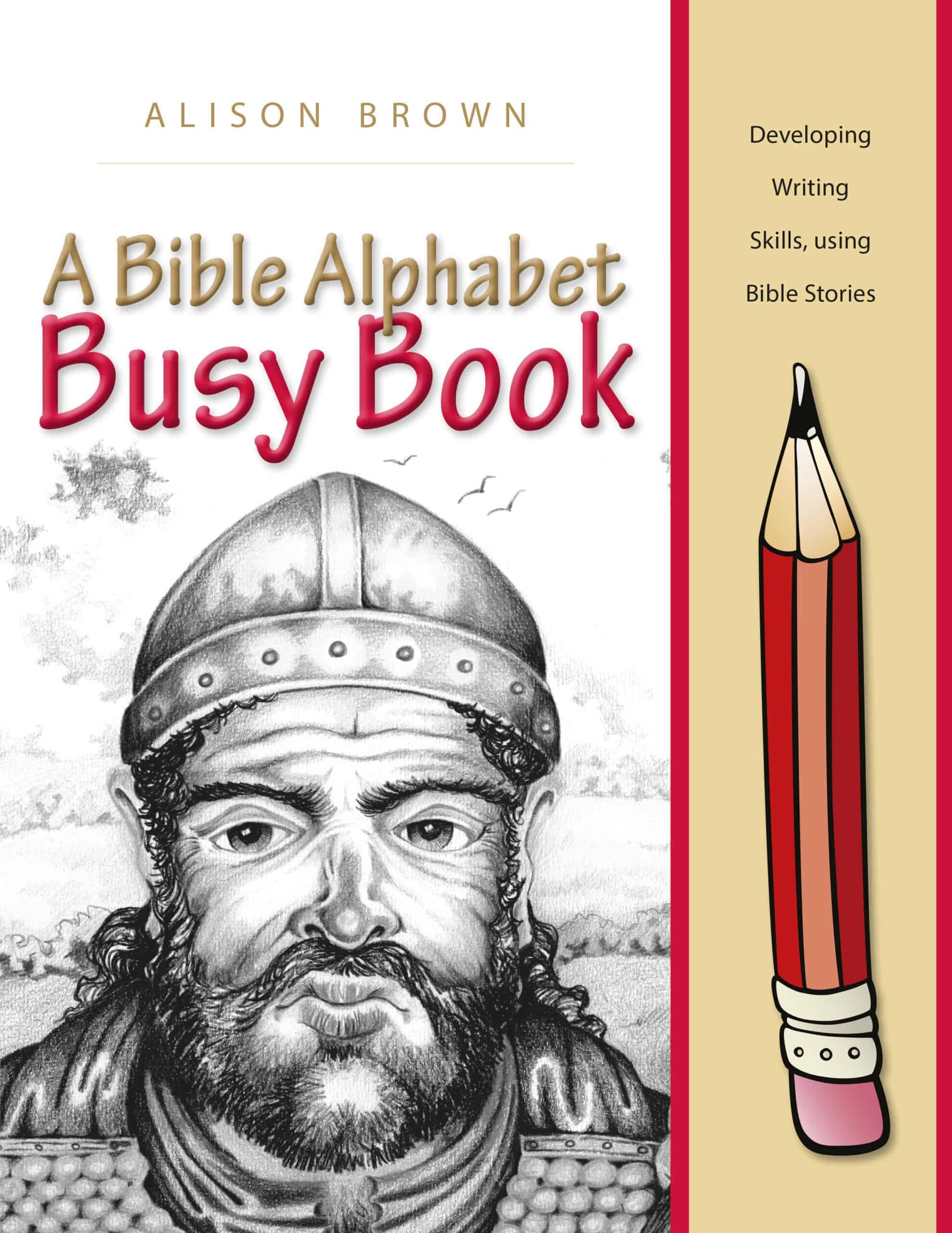 Cover of A Bible Alphabet Busy Book