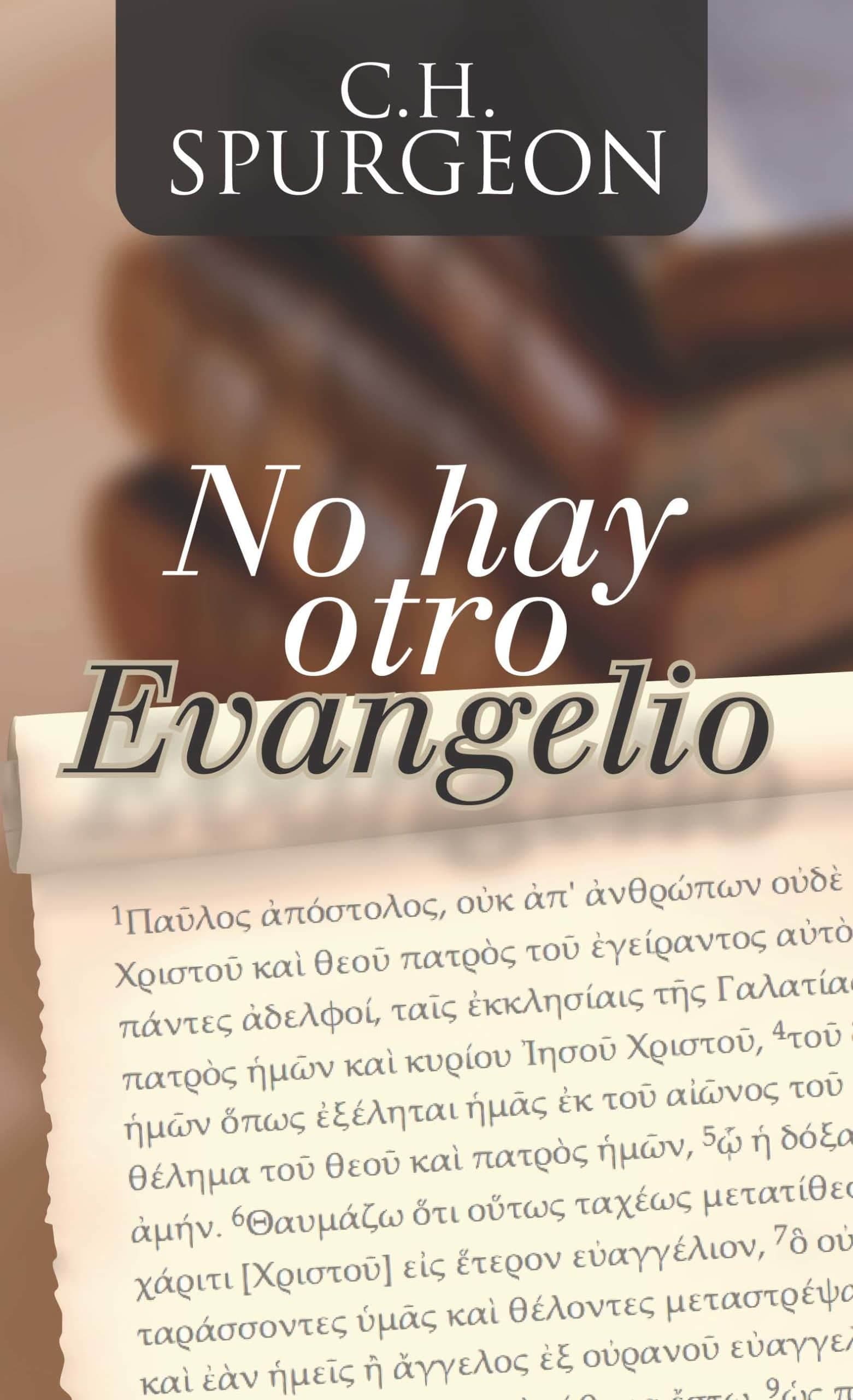 Cover of No hay otro Evangelio