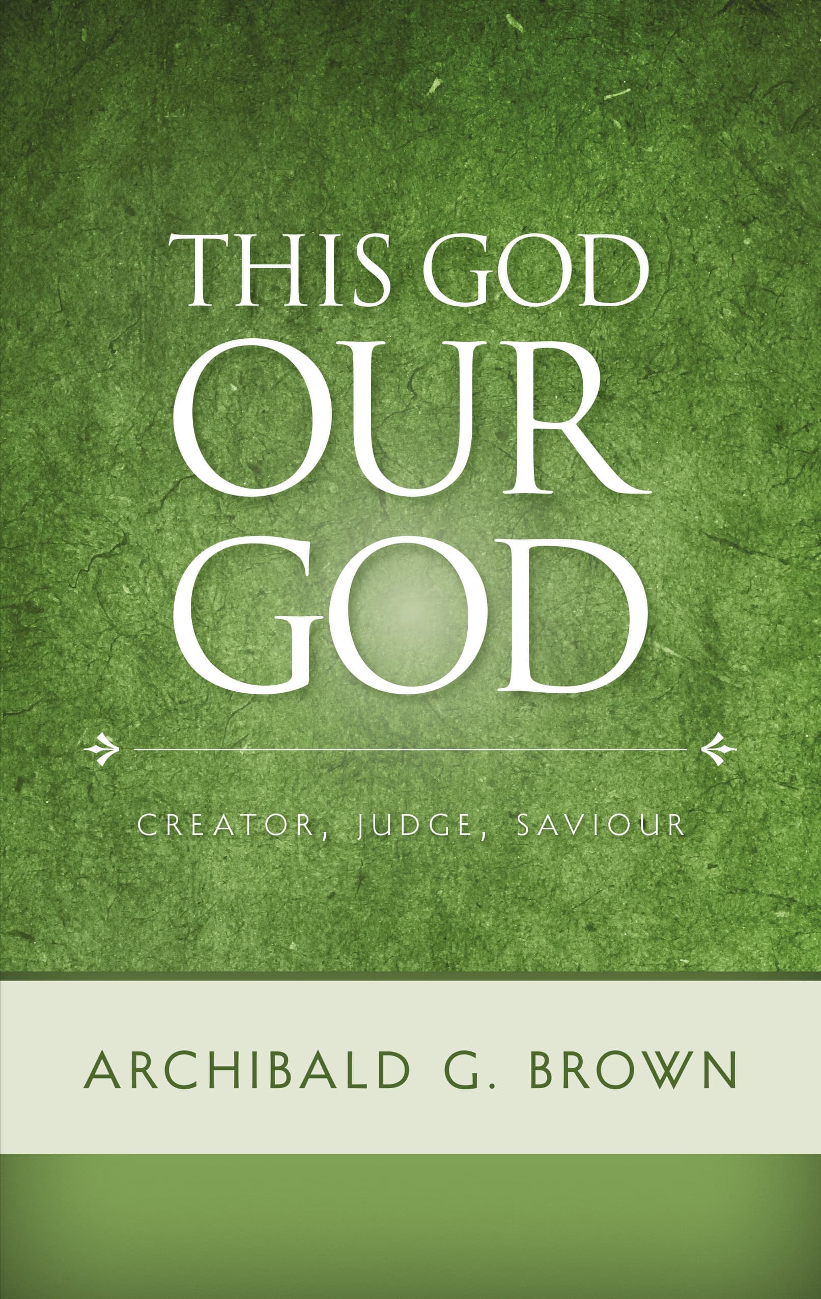 Cover of This God Our God