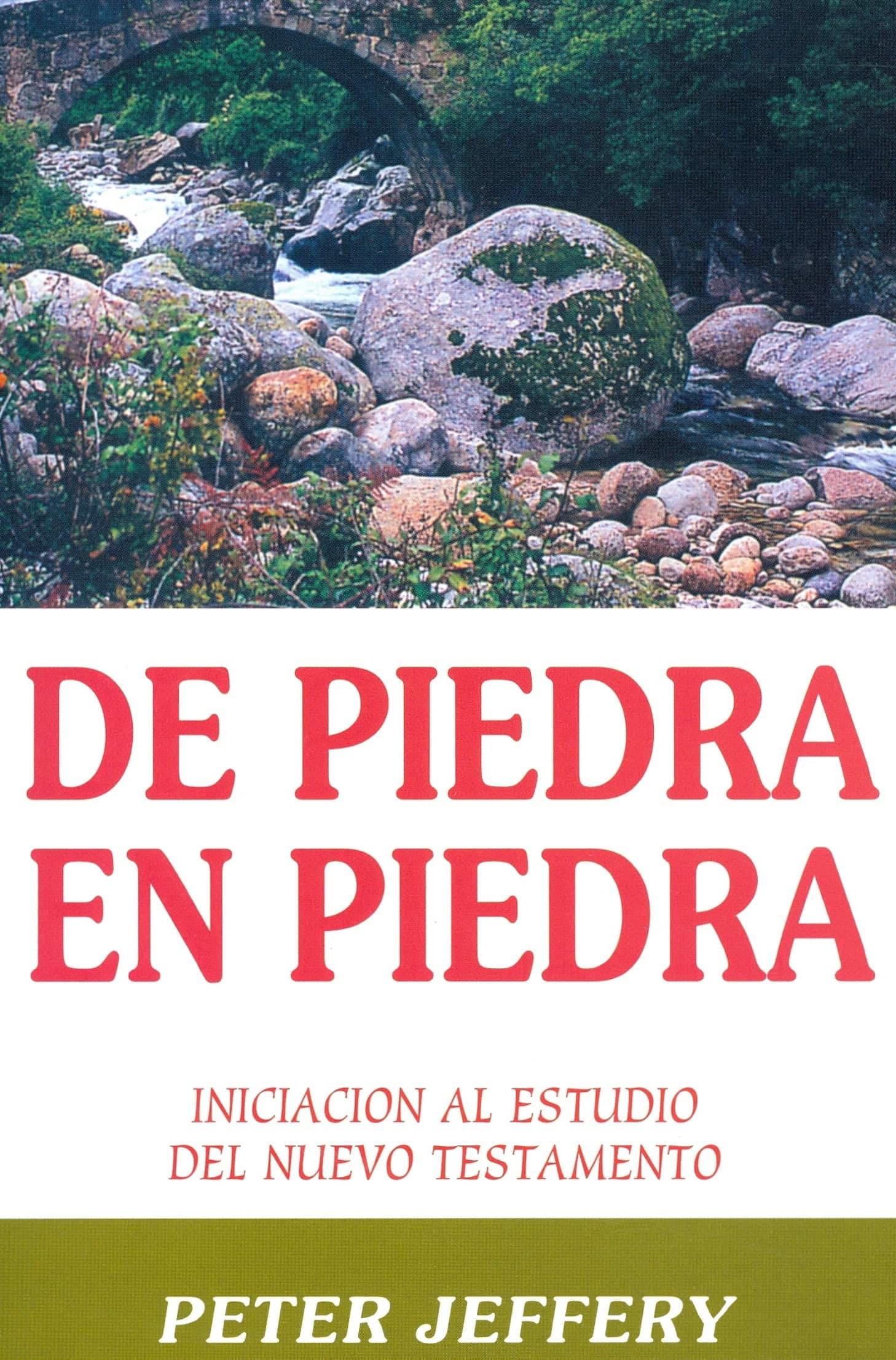 Cover of De Piedra En Piedra- Iniciacion Al Estudio Del Nuevo Testamento